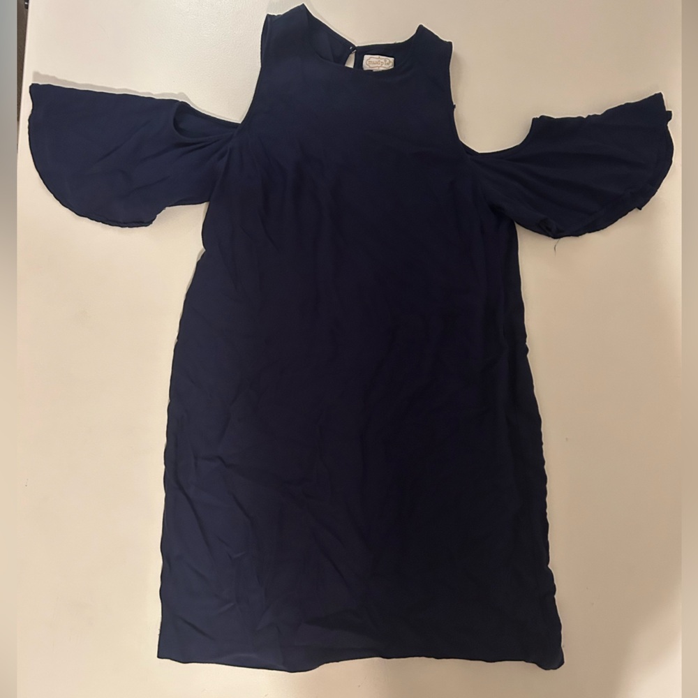 Navy mudpie dress - M